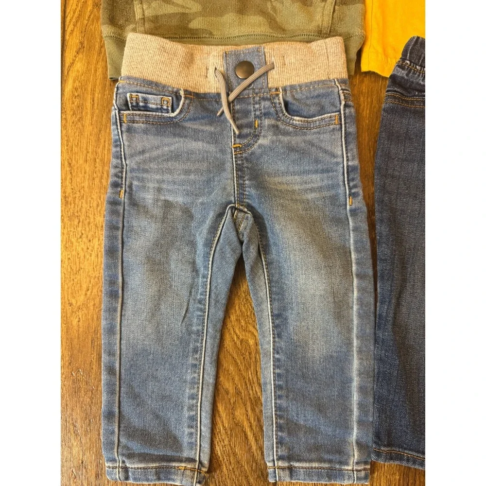 Toddler Boy‎ 12 Months Shirts Pants Jeans Long Sleeves Bundle Winter Clothes Lot